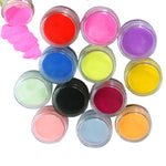 12 Colors Acrylic Powder Dust