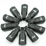 10pcs UV Gel Polish Wrap Remover