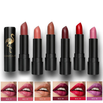 6Pcs Long-lasting Liquid Matte Lipstick